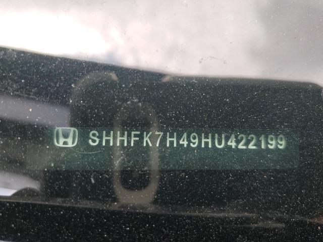 SHHFK7H49HU422199 - 2017 HONDA CIVIC SPORT 蓝色 照片 13