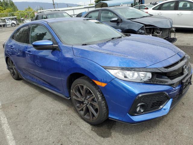 SHHFK7H49HU422199 - 2017 HONDA CIVIC SPORT 蓝色 照片 4