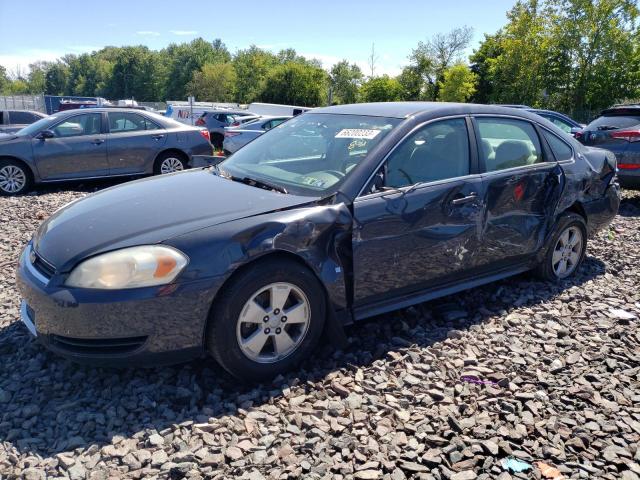 2G1WT57NX91135576 - 2009 CHEVROLET IMPALA 1LT GRAY photo 1