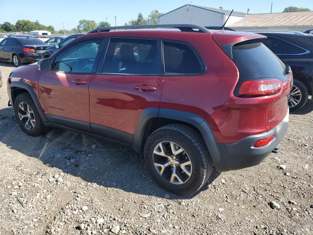 1C4PJMBB0EW156660 - 2014 JEEP CHEROKEE TRAILHAWK RED photo 2