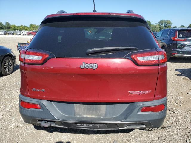 1C4PJMBB0EW156660 - 2014 JEEP CHEROKEE TRAILHAWK RED photo 6