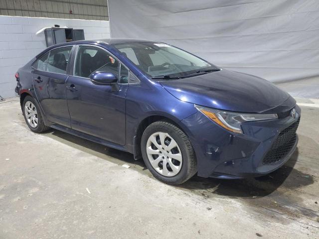 5YFEPMAE3MP163420 - 2021 TOYOTA COROLLA LE BLUE photo 4