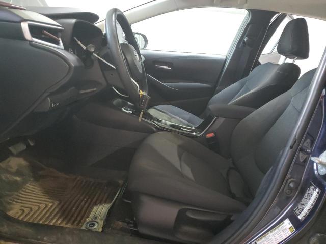 5YFEPMAE3MP163420 - 2021 TOYOTA COROLLA LE BLUE photo 7