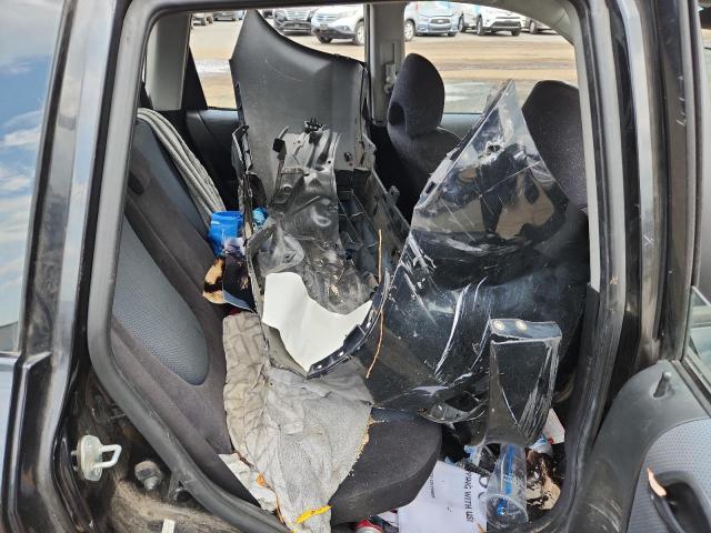 JHMGD38617S021837 - 2007 HONDA FIT S BLACK photo 10