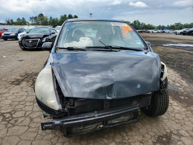 JHMGD38617S021837 - 2007 HONDA FIT S BLACK photo 5