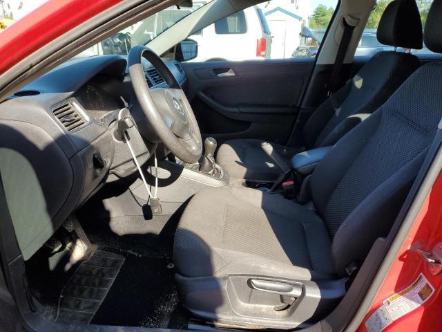 3VW1K7AJ6DM285849 - 2013 VOLKSWAGEN JETTA BASE 红色 照片 7