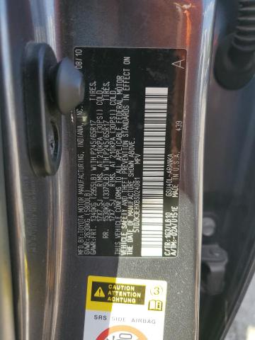 5TDZK3EHXBS024081 - 2011 TOYOTA HIGHLANDER BASE Сұр фото 12