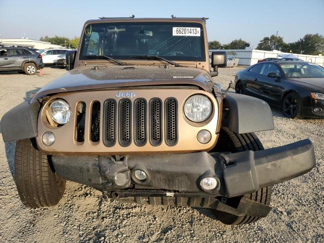 1C4AJWAG0FL668680 - 2015 JEEP WRANGLER SPORT BROWN photo 5