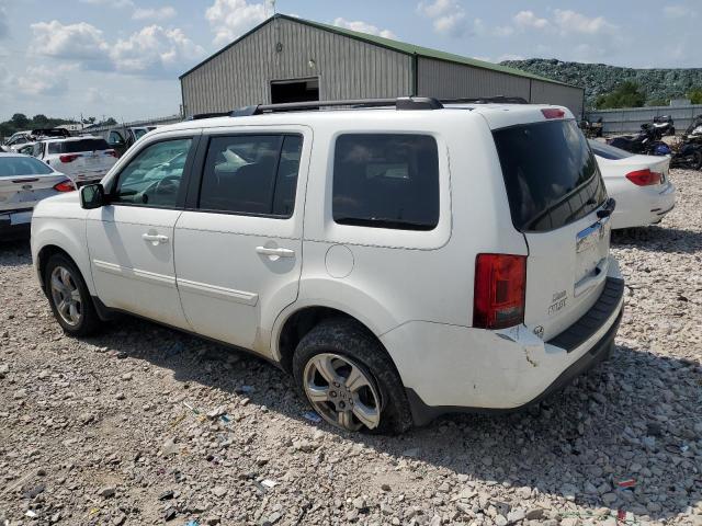 5FNYF3H64DB009478 - 2013 HONDA PILOT EXL თეთრი ფოტო 2
