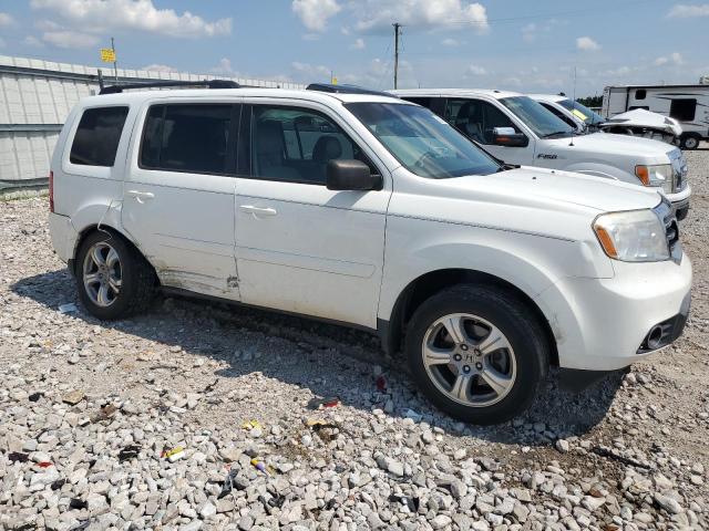 5FNYF3H64DB009478 - 2013 HONDA PILOT EXL თეთრი ფოტო 4
