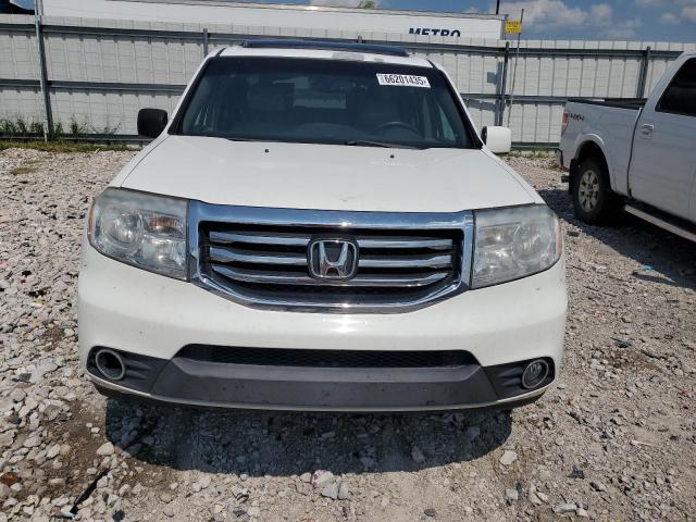 5FNYF3H64DB009478 - 2013 HONDA PILOT EXL თეთრი ფოტო 5