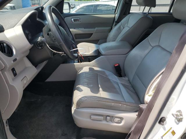5FNYF3H64DB009478 - 2013 HONDA PILOT EXL თეთრი ფოტო 7