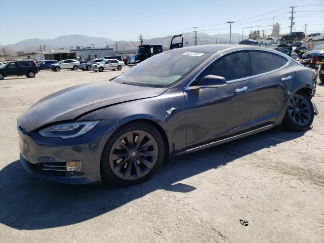 5YJSA1E2XKF302521 - 2019 TESLA MODEL S GRAY photo 1