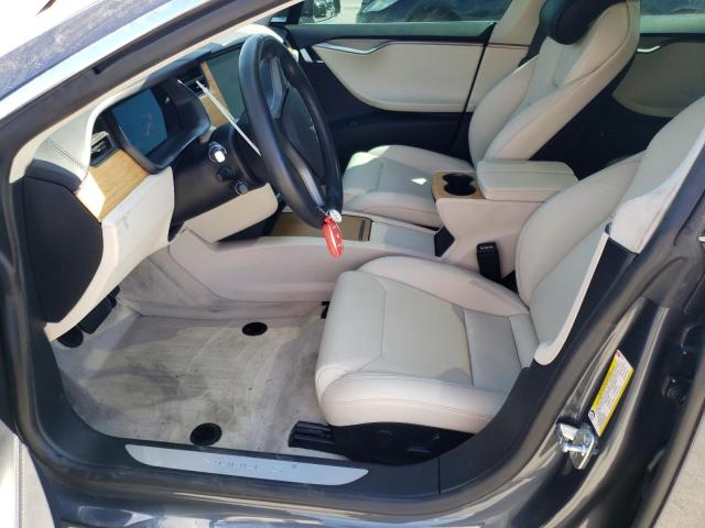 5YJSA1E2XKF302521 - 2019 TESLA MODEL S GRAY photo 7