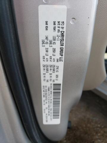 2C4RC1BG6CR207923 - 2012 CHRYSLER TOWN & COU TOURING SILVER photo 13