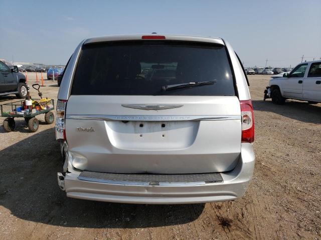 2C4RC1BG6CR207923 - 2012 CHRYSLER TOWN & COU TOURING SILVER photo 6