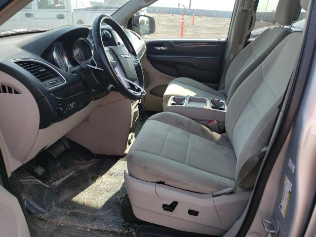 2C4RC1BG6CR207923 - 2012 CHRYSLER TOWN & COU TOURING SILVER photo 7