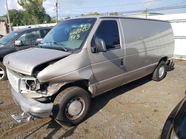 1FTRE14232HB57049 - 2002 FORD ECONOLINE E150 VAN TAN photo 1