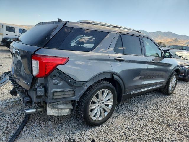 1FMSK8FH0NGA96947 - 2022 FORD EXPLORER LIMITED GRAY photo 3