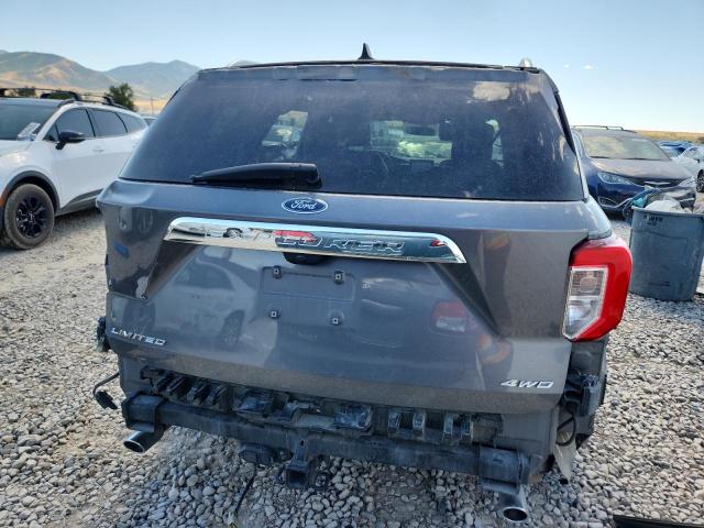 1FMSK8FH0NGA96947 - 2022 FORD EXPLORER LIMITED GRAY photo 6