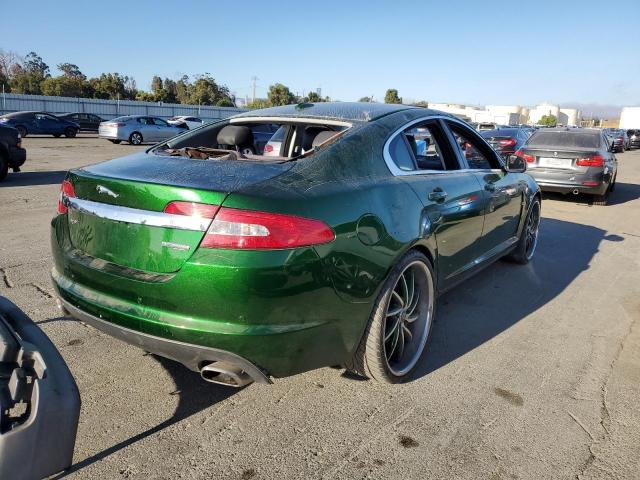 SAJWA07CX91R19729 - 2009 JAGUAR XF SUPERCHARGED GREEN photo 3