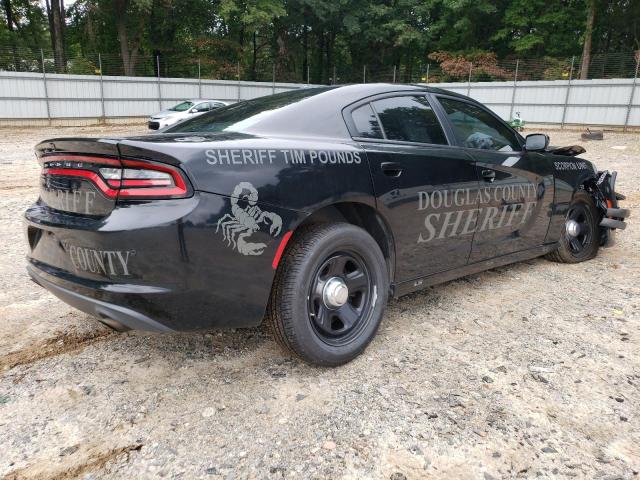 2C3CDXAT8HH599132 - 2017 DODGE CHARGER POLICE BLACK photo 3