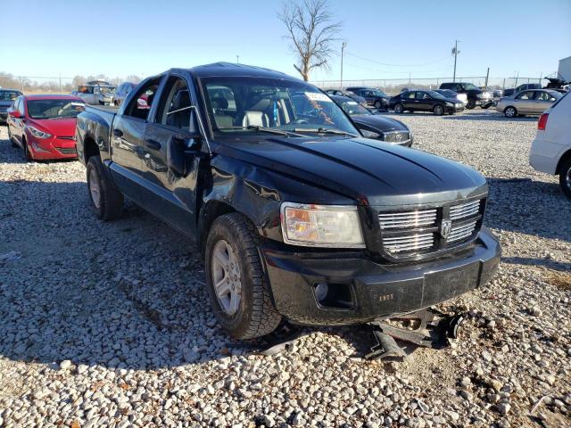 1D7HW68N88S554512 - 2008 DODGE DAKOTA SPORT BLACK photo 1