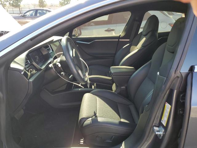 5YJSA1E21JF247083 - 2018 TESLA MODEL S Մոխրագույն լուսանկար 7