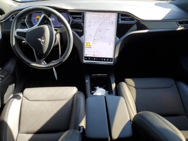5YJSA1E21JF247083 - 2018 TESLA MODEL S Մոխրագույն լուսանկար 8