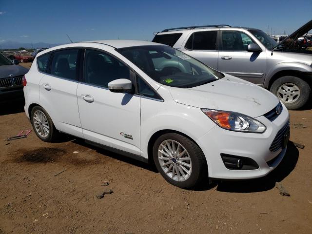 1FADP5CU0FL102775 - 2015 FORD C-MAX PREMIUM SEL WHITE photo 4