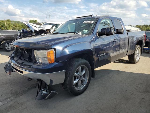 1GTR2WE75CZ169361 - 2012 GMC SIERRA K1500 SLT BLUE photo 1