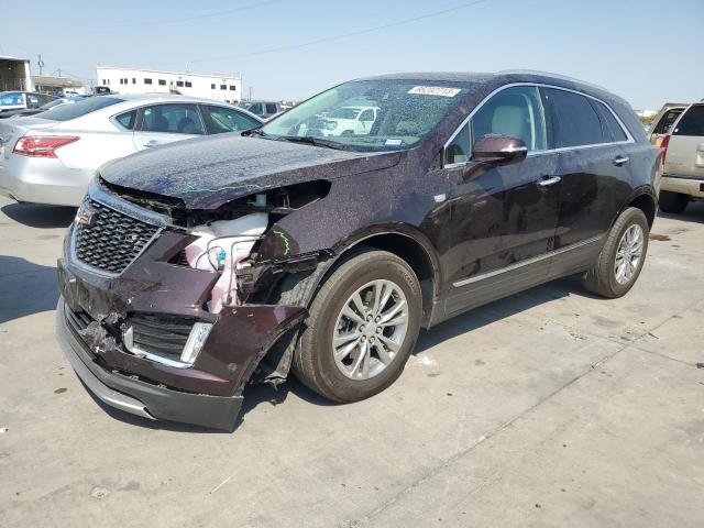 1GYKNCRSXMZ207443 - 2021 CADILLAC XT5 PREMIUM LUXURY MAROON photo 1