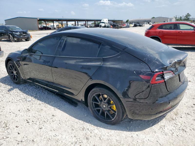 5YJ3E1EA5PF426168 - 2023 TESLA MODEL 3 BLACK photo 2