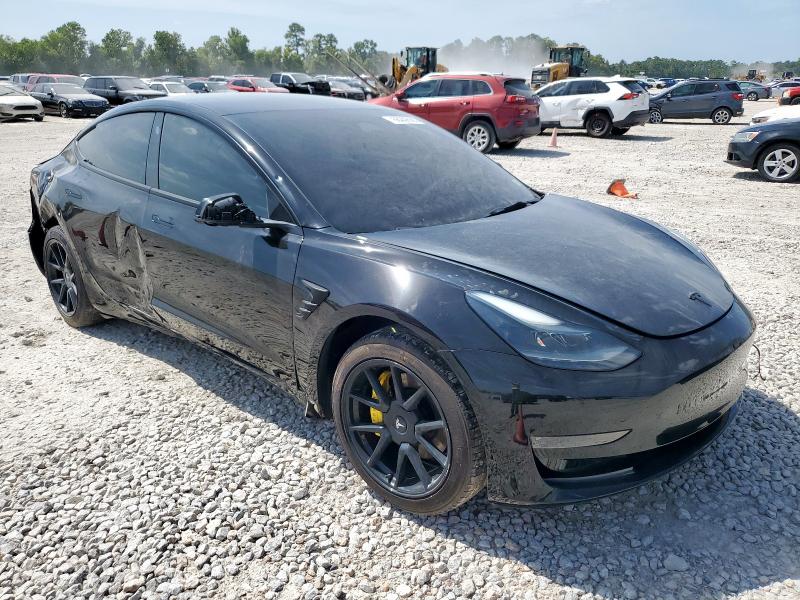 5YJ3E1EA5PF426168 - 2023 TESLA MODEL 3 BLACK photo 4