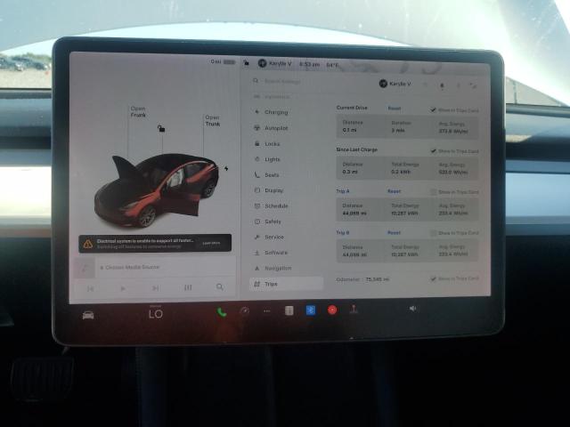 5YJ3E1EA8MF853775 - 2021 TESLA MODEL 3 白色 照片 9