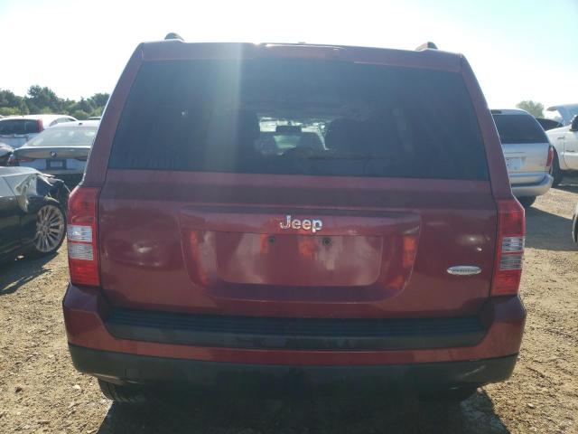 1C4NJPFA2CD542340 - 2012 JEEP PATRIOT LATITUDE RED photo 6