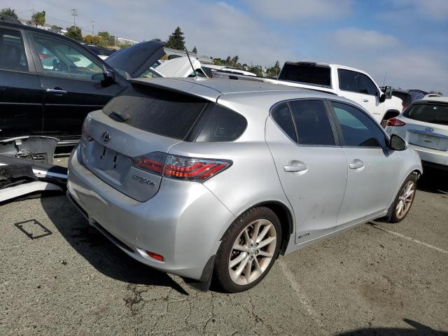 JTHKD5BH2C2083712 - 2012 LEXUS CT 200 SILVER photo 3