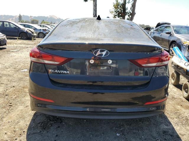 KMHD84LF8HU102941 - 2017 HYUNDAI ELANTRA SE BLACK photo 6