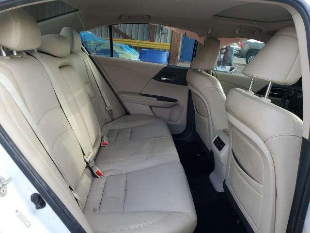 1HGCR3F87EA011937 - 2014 HONDA ACCORD EXL WHITE photo 10