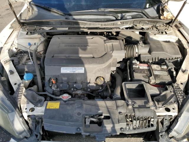 1HGCR3F87EA011937 - 2014 HONDA ACCORD EXL WHITE photo 11