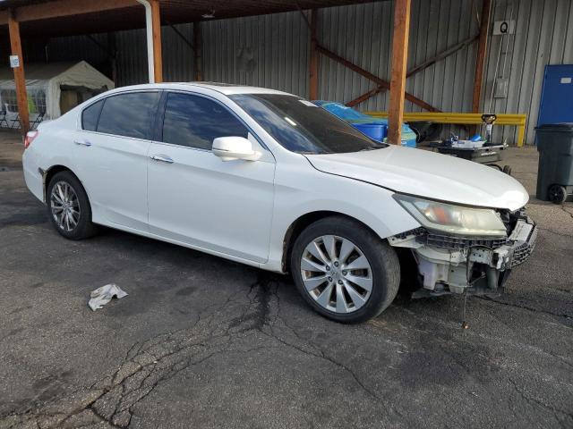 1HGCR3F87EA011937 - 2014 HONDA ACCORD EXL WHITE photo 4