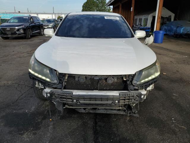1HGCR3F87EA011937 - 2014 HONDA ACCORD EXL WHITE photo 5