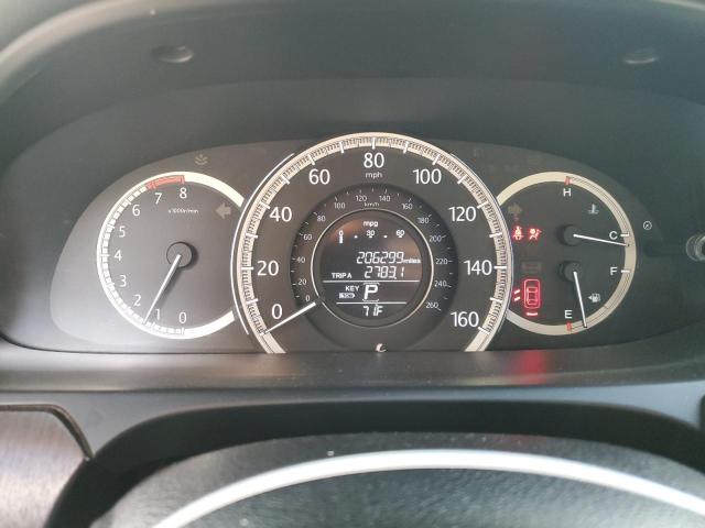 1HGCR3F87EA011937 - 2014 HONDA ACCORD EXL WHITE photo 9