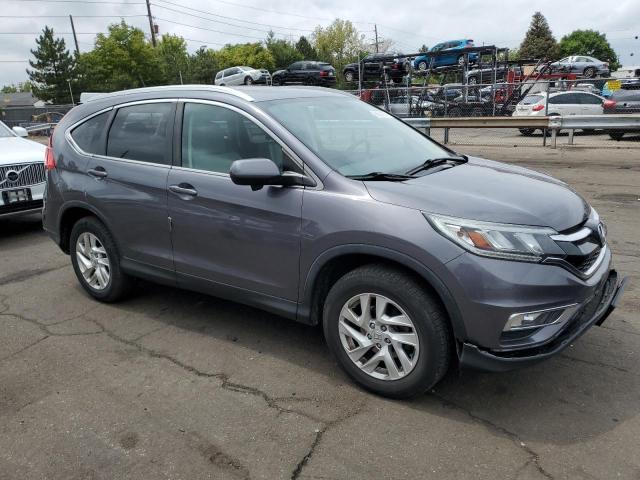 5J6RM4H74FL069120 - 2015 HONDA CR-V EXL GRAY photo 4