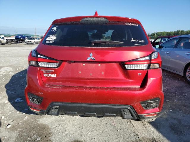 JA4AR3AU1LU010234 - 2020 MITSUBISHI OUTLANDER ES RED photo 6