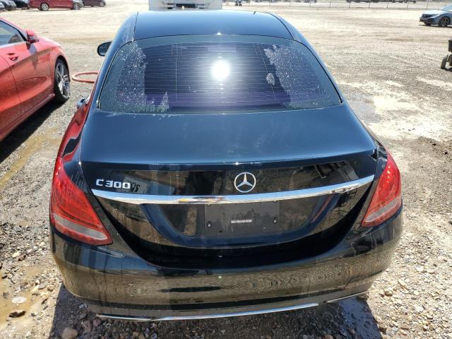 55SWF4JB5HU233738 - 2017 MERCEDES-BENZ C 300 BLACK photo 6