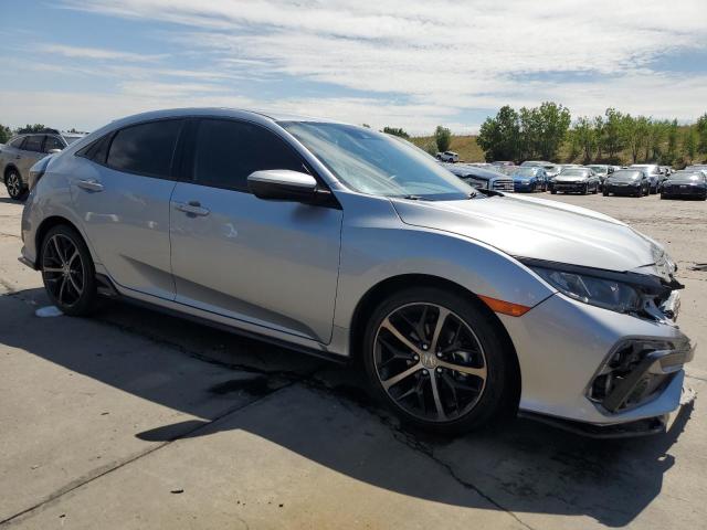 SHHFK7H43MU204155 - 2021 HONDA CIVIC SPORT SILVER photo 4