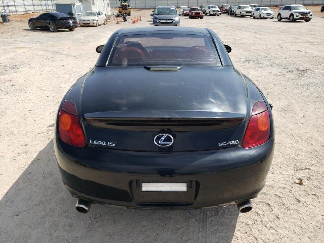 JTHFN48Y720032023 - 2002 LEXUS SC 430 BLACK photo 6