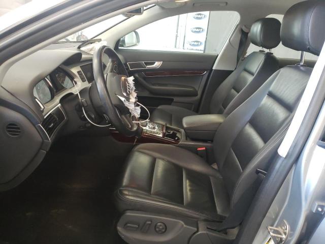 WAUKGAFB6BN053677 - 2011 AUDI A6 PRESTIGE ნაცრისფერი ფოტო 7
