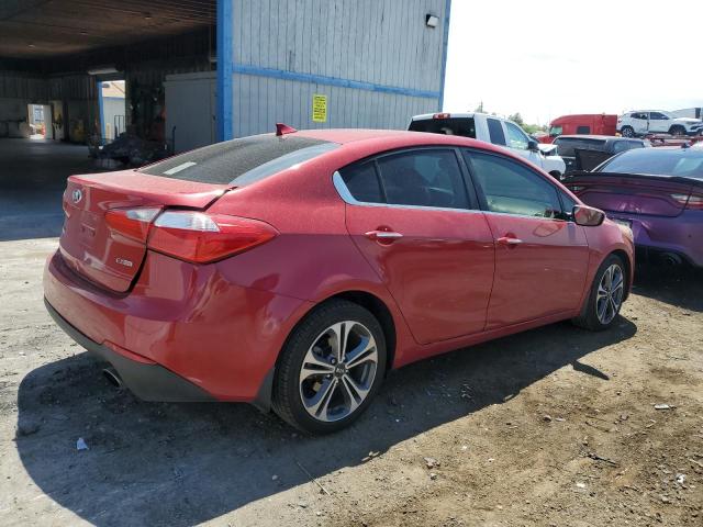 KNAFZ4A8XE5204274 - 2014 KIA FORTE EX RED photo 3